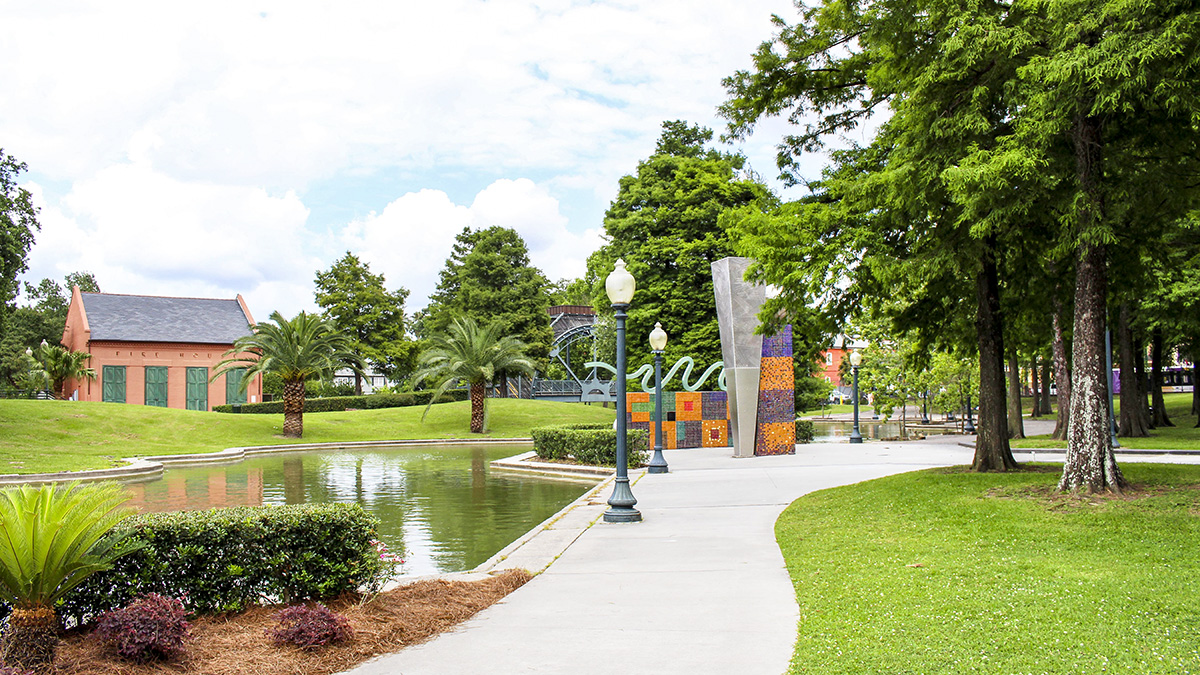 TCLFdotORG's tweet photo. The 31-acre Louis Armstrong Park, which commemorates the talented @CityOfNOLA jazz musician, is just outside of the @CarreVieux and contains the historic @CongoSquareNOLA and the @MahaliaNOLA Theater for the Performing Arts: https://t.co/j8ZJPlwEDv @ArmstrongPark https://t.co/1IZrpWfgH7