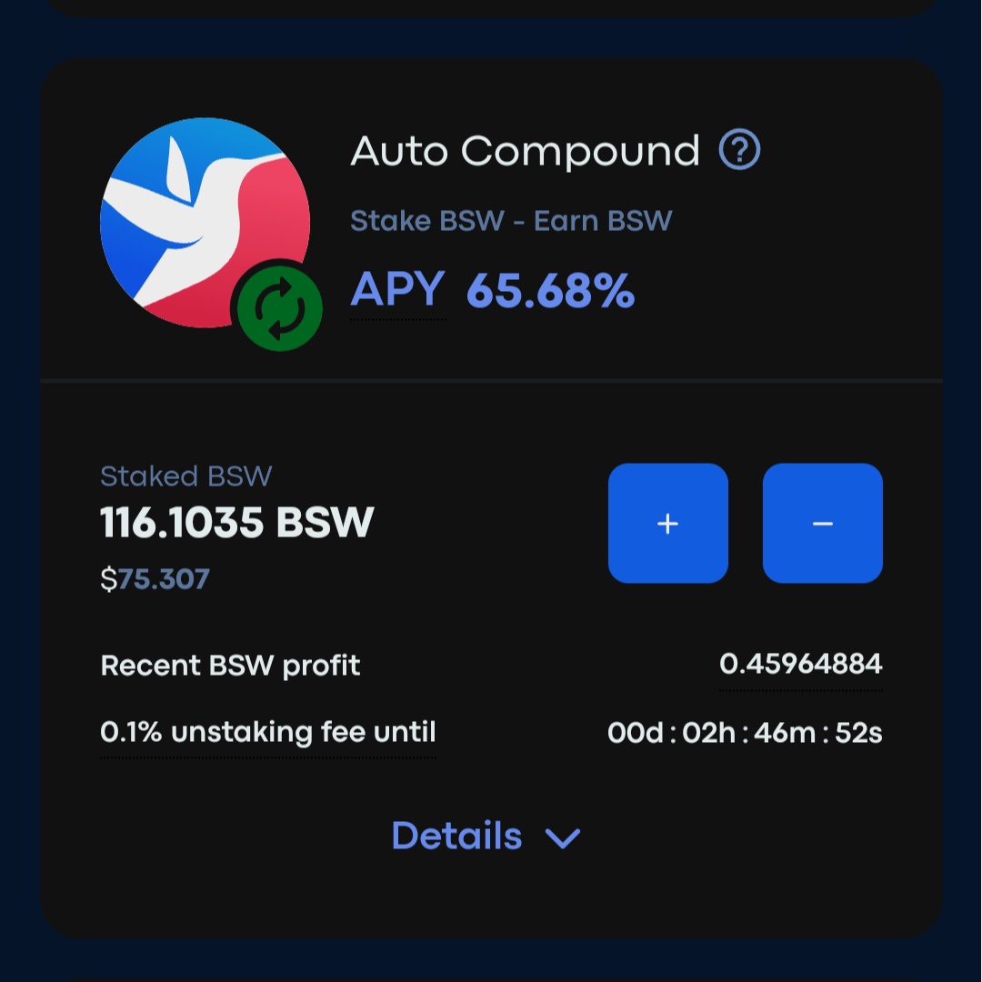 CyclistFull's tweet photo. 👀 Sabías que el token #BSW de Biswap fue listado en Binance hace unos días📈

Compramos BSW para generar interés compuesto en automático con 65% APY para largo plazo .

También puedes ganar Bitcoin, ETH, BNB y ADA.

Si quieres tomar acción aquí 💰 https://t.co/MXIfqBEKFx https://t.co/g9YKUSZboi