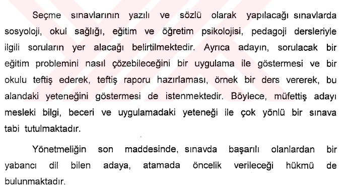 Sene 1929. İlk Tedrisat Müfettişliğine Talip
Olanların Seçilmesi Tarzları Hakkında Talimatname.  Yorumsuz.