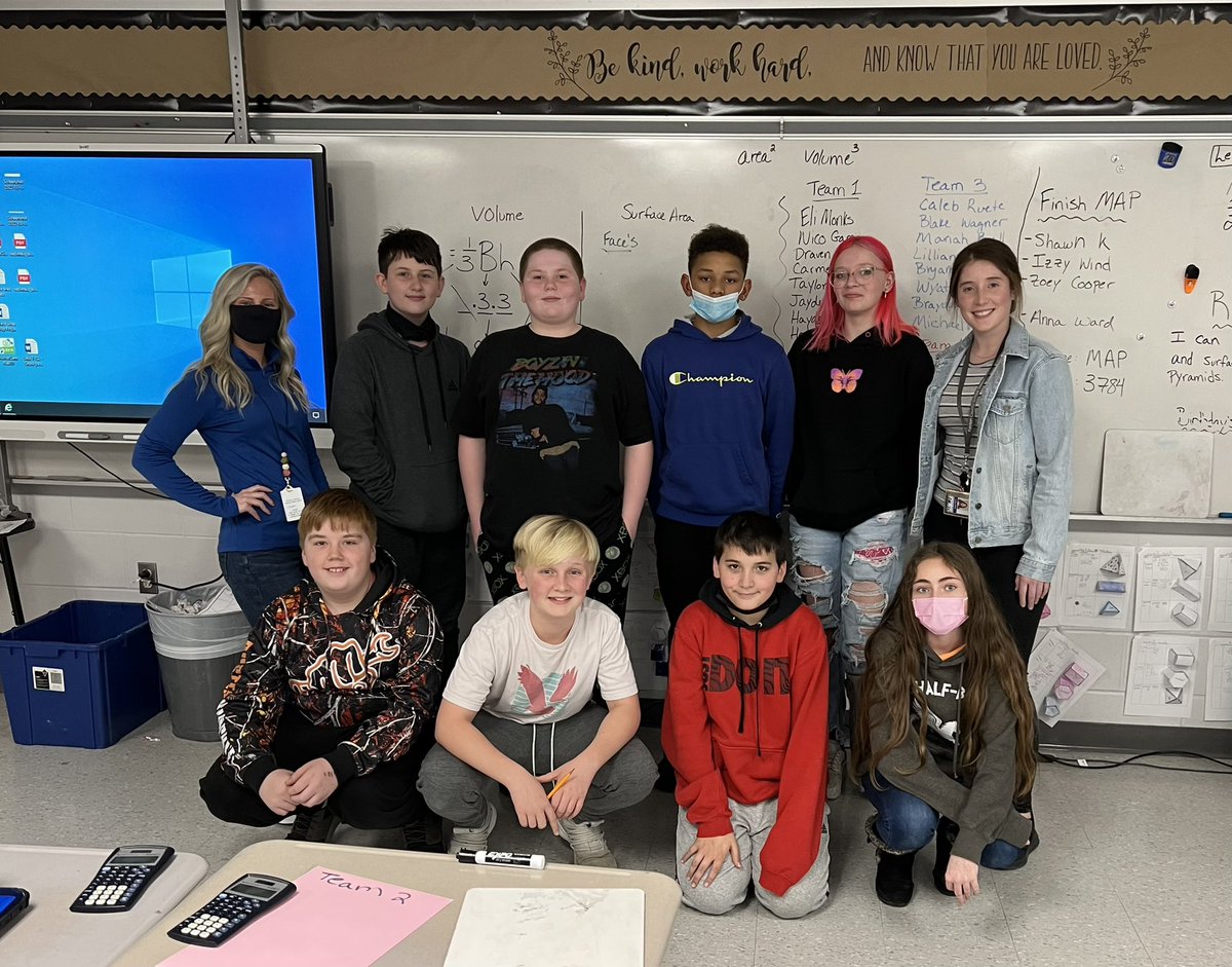 Our 7th Grade Investment Challenge winners! They will compete in the district tournament next week and represent SVA!! Way to go!! Thank you Miss. Lund and Miss. Wolf for hosting!! <a href="/SummitViewAcad/">SVA Principal</a>