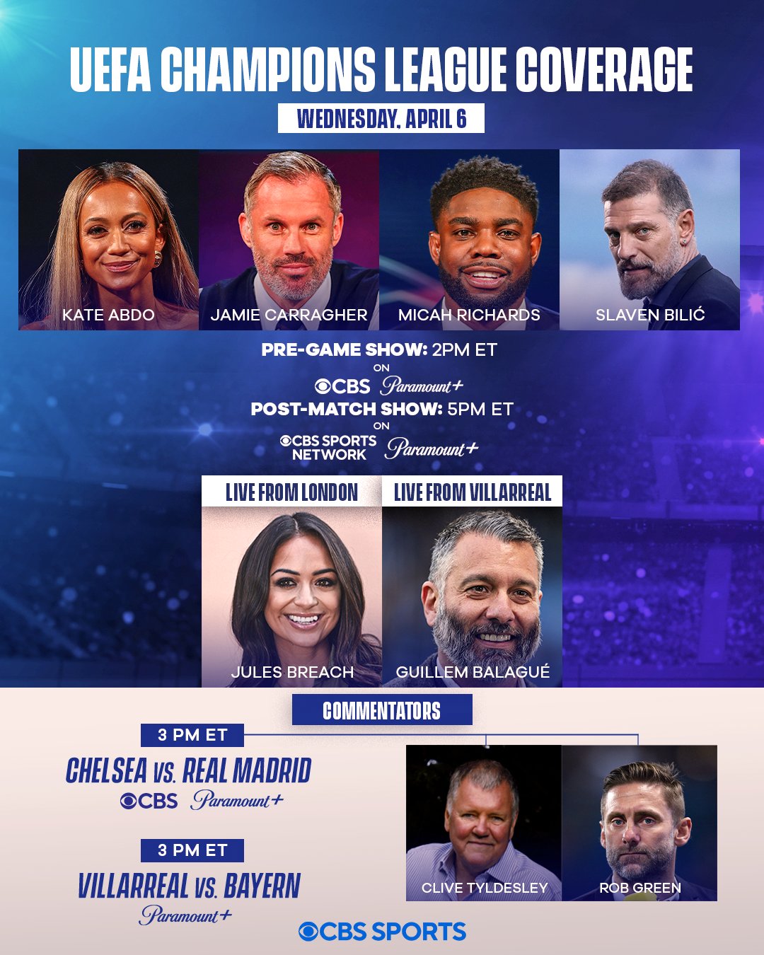 CBS Sports PR on Twitter "CBS Sports’ UEFA Champions League