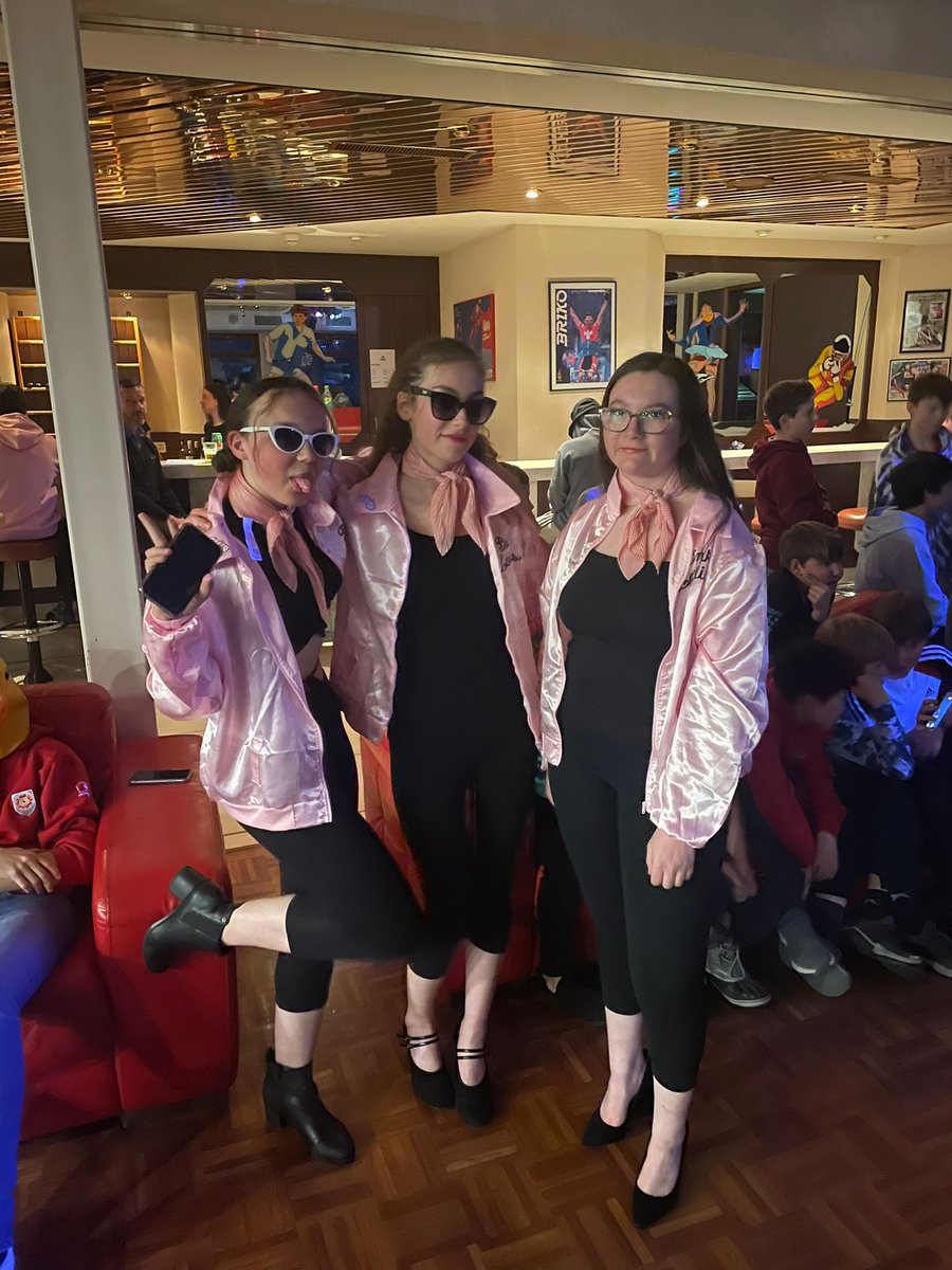 TMB_School's tweet photo. Fancy dress disco for our final evening.....before an early get up for our homeward journey #yr10skitrip #lastnight #discofun https://t.co/lt9mf7zPC8