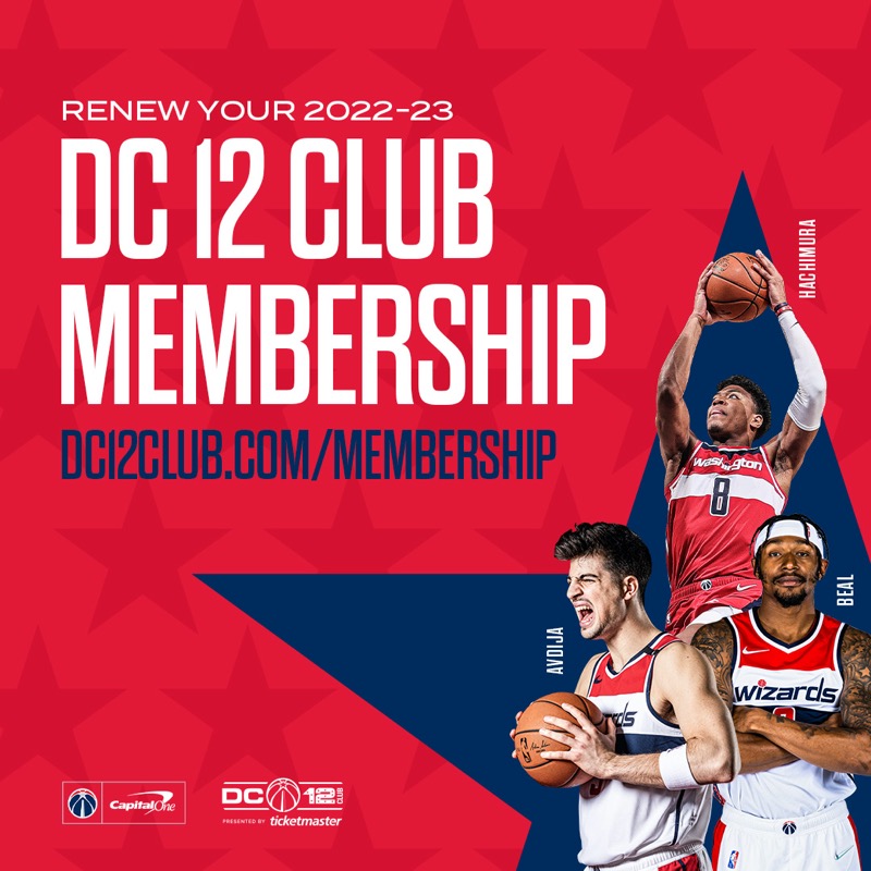 Washington Wizards Season Ticket Memberships