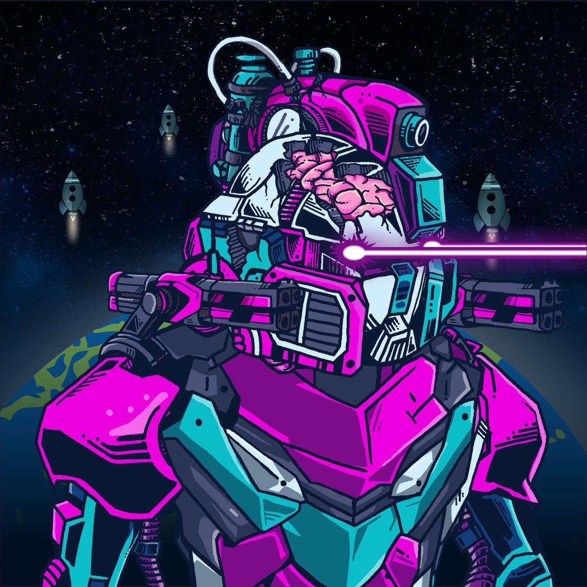 koolk123456's tweet photo. Don’t fade @SentinelsCosmic , staking  low supply , great art + doxxed owner bringing esports / nfts together. Should be a good mint 🚀 https://t.co/KXbAzE2Hlg