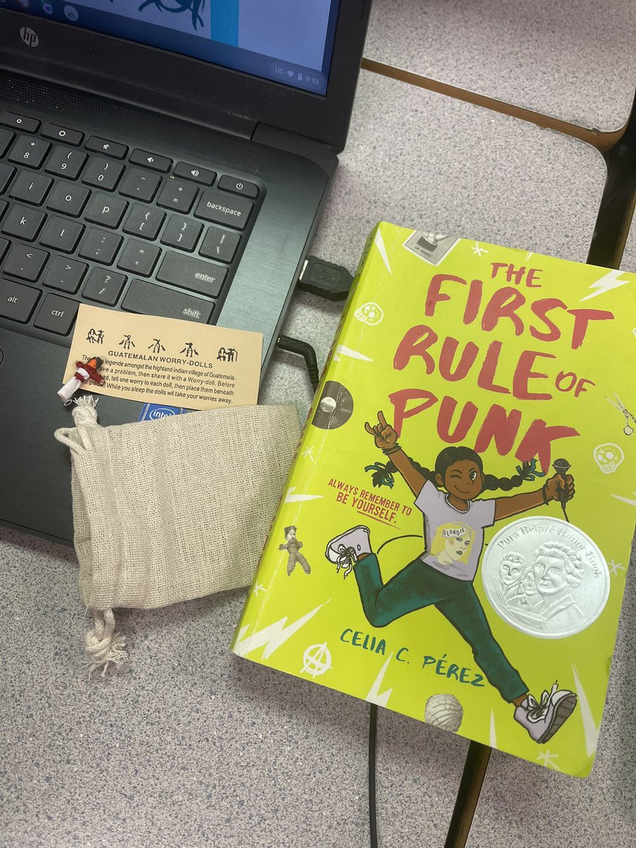 Mireya Alvarado, M.Ed (@mireya_0512) on Twitter photo My students now have their own worry dolls, just like Malú, the character in our novel. Because how else are you supposed to create text to self connections without the experiences? #TheFirstRuleofPunk
<a href="/SanchezES_HISD/">Sanchez Elementary</a> <a href="/JoyTeed/">Joy Teed</a> <a href="/CeliaCPerez/">Celia C. Perez</a> My students now have their own worry dolls, just like Malú, the character in our novel. Because how else are you supposed to create text to self connections without the experiences? #TheFirstRuleofPunk
<a href="/SanchezES_HISD/">Sanchez Elementary</a> <a href="/JoyTeed/">Joy Teed</a> <a href="/CeliaCPerez/">Celia C. Perez</a>