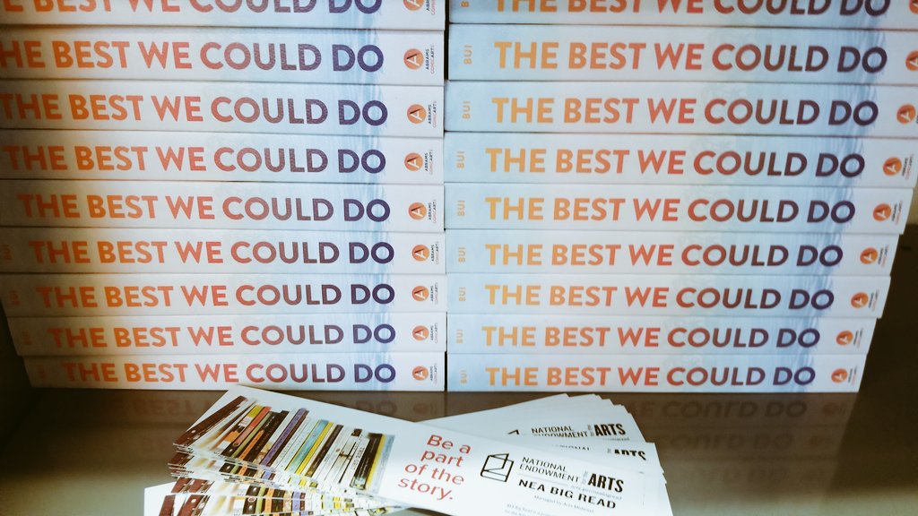 Ms_Kapadia_TL's tweet photo. Thank you @Culture_LA for allowing HPHS Library Practice Students be part of the #NEABigRead this year! We finished reading Thi Bui's illustrative memoir, The Best We Could Do, as a class book club. This book provided us multiple opportunities for discussion and reflection. https://t.co/fhY2seOQrm