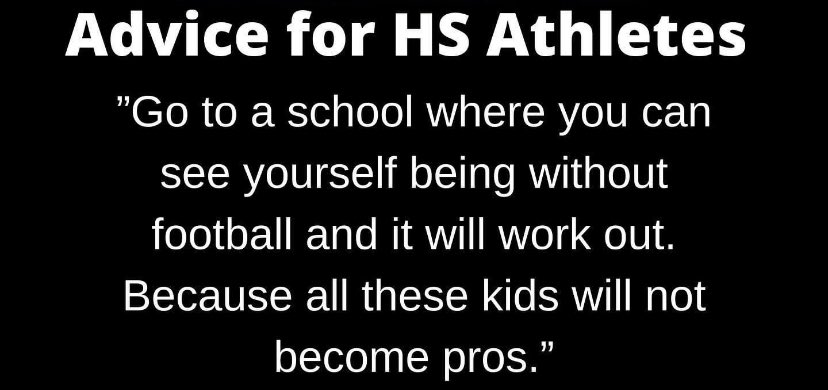 CoachJReliford's tweet photo. One piece of advice I give all my senior HS athletes that plan on competing at the next level. This is definitely speaking from experience. #GETTHATEDUCATION📚🎓 https://t.co/6hiMPnVQEJ