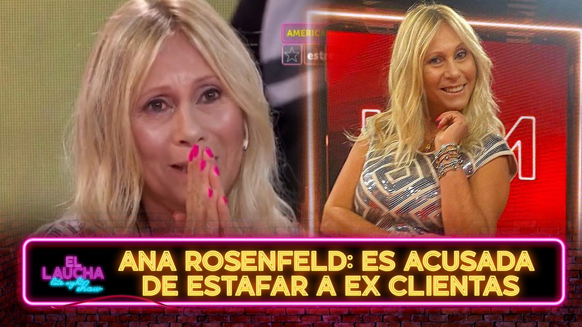 ElLauchaOkey's tweet photo. ESCÁNDALO TOTAL con la abogada Ana Rosenfeld: es acusada de ESTAFAR a sus EX CLIENTAS: Todas las denuncias

VIDEO: https://t.co/JQc18oo28u https://t.co/V5dQVILg72