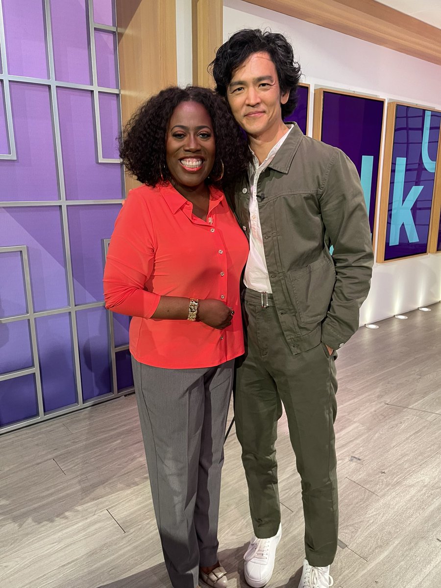 Thank you <a href="/JohnTheCho/">John Cho</a> for stopping by today! 💜💜💜