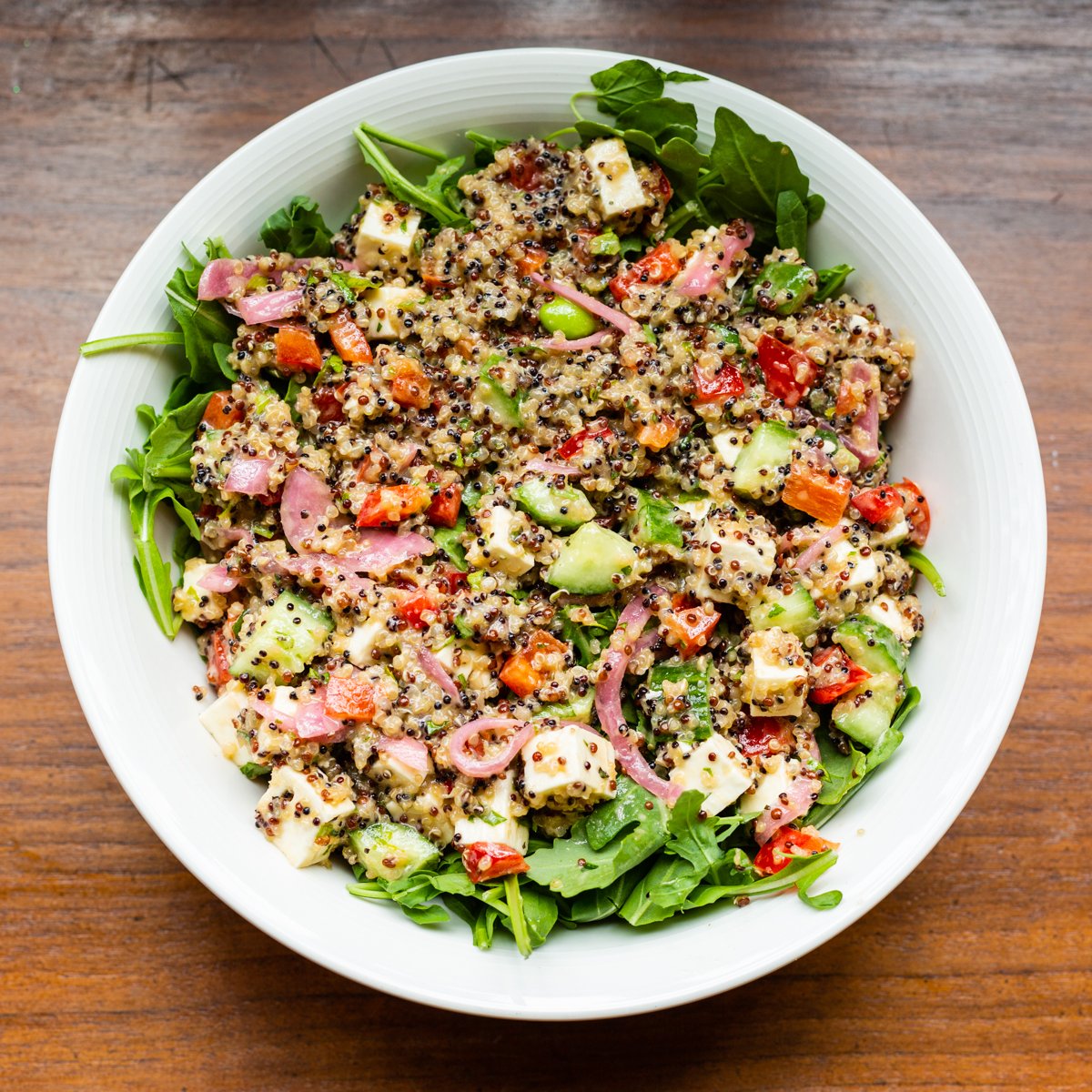 We think it's time to dig in and enjoy a few bites of some fresh greens.  #WEAIMTOCHEESE