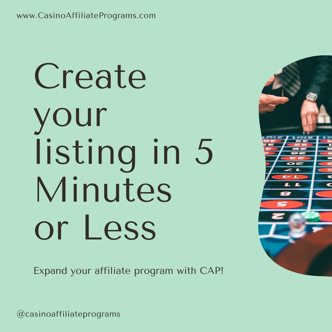 CAPchatter's tweet photo. Expand your affiliate program with a listing on CAP! Join our affiliate directory where affiliates from all over the world are looking for programs to join. https://t.co/2H5hiyJv0i https://t.co/8rAenkXUwJ