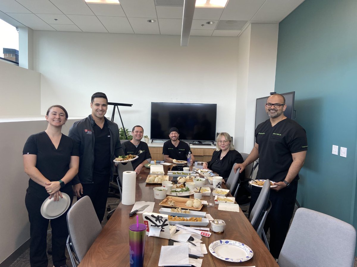 Treating the team to lunch in recognition of #NationalDoctorsDay. Every day we see the trust that RestorePDDX has earned from our physician team through their sympathy, compassion, and knowledge. Yesterday we stopped to acknowledge the commitment of such an amazing group.