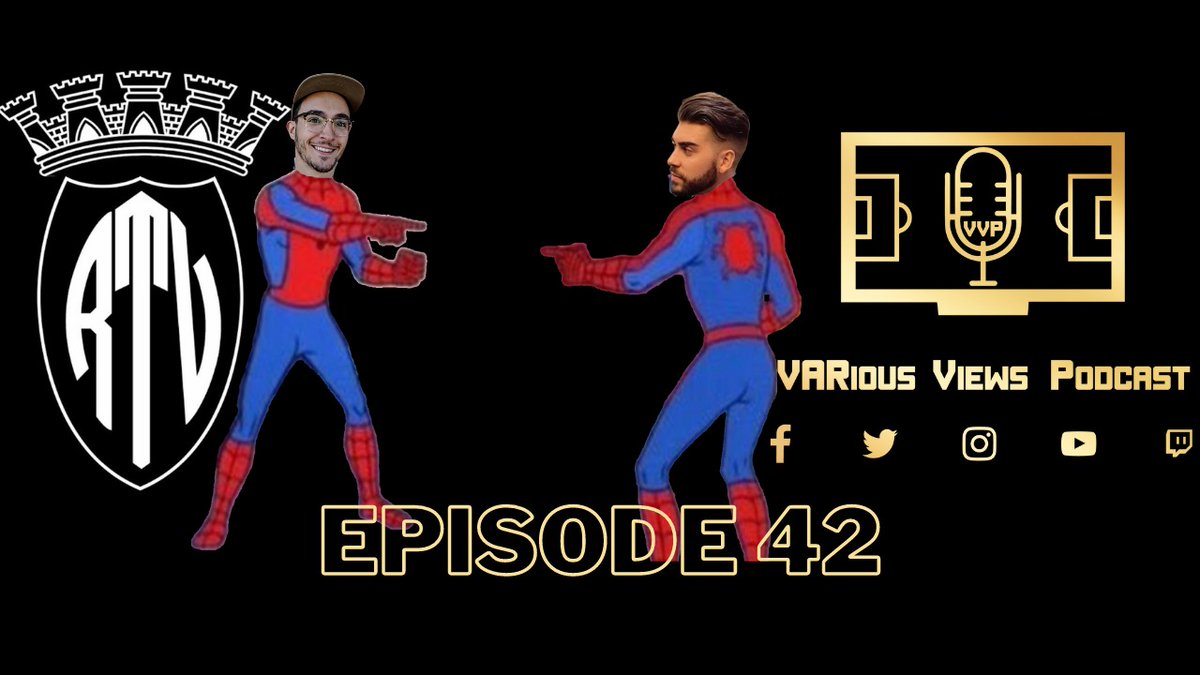 VARiousviewspod's tweet photo. Catch episode 42 with @Rabona_TV live tonight at 8pm Est. on youtube, twitch, or Facebook.
https://t.co/KS6vLTJcjE https://t.co/TjKGrzSOMb