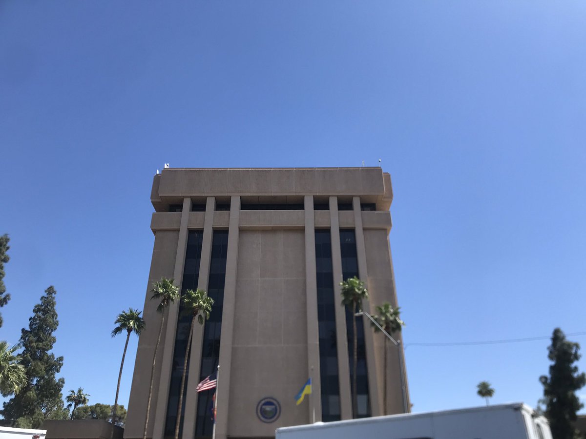 Out at the Arizona state Capitol for Refugee Education day for <a href="/cronkitenews/">Cronkite News</a>