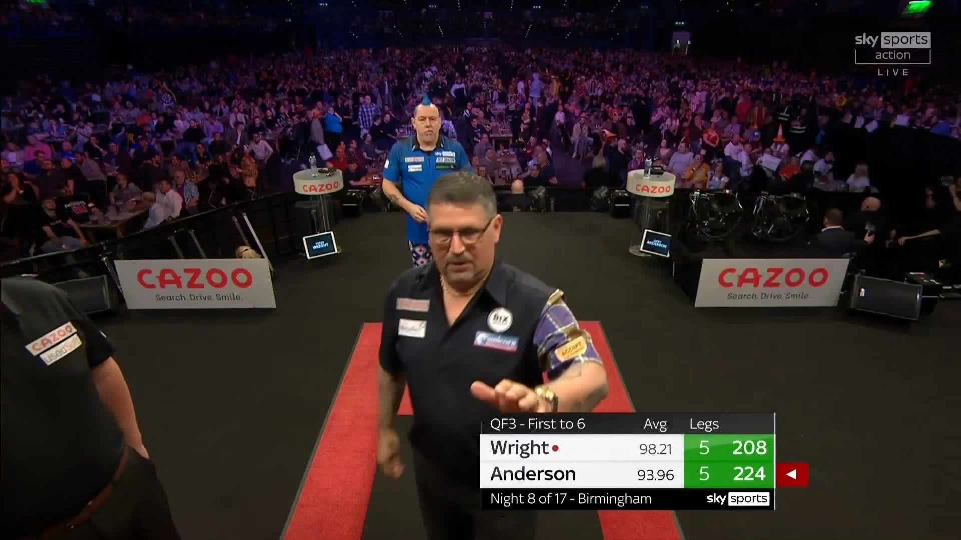 PDC Darts on Twitter "𝗪𝗥𝗜𝗚𝗛𝗧 𝗪𝗜𝗡𝗦 𝗔 𝗧𝗛𝗥𝗜𝗟𝗟𝗘𝗥! 🐍 Peter Wright survives