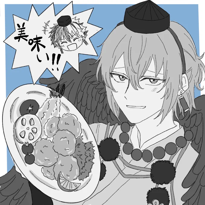 ネロ...天狗...俺たちの店...
#まほやく_FA  #まほやく月花妖異譚 