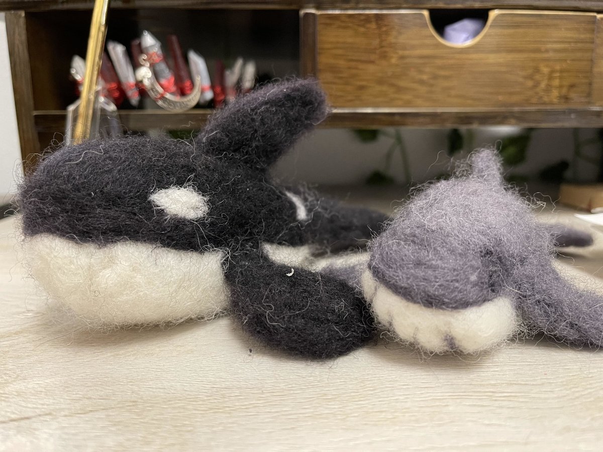 upperskagitlib's tweet photo. Start warming up your wrists - needle felting takes work, but we will have a whale of a time! #AdultCraftNight starts at 6pm! https://t.co/yhiADAL3xH