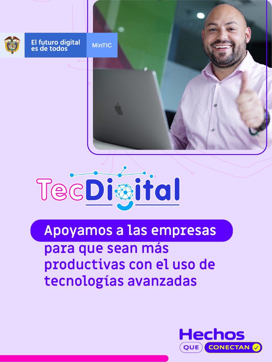 CarmenLigiaV's tweet photo. Las tecnologías avanzadas son clave para el crecimiento de las empresas. Por eso, con #TECdigital atendimos a 1.276 compañías para que se transformen digitalmente con tecnologías de la #4Ri. #LogrosEconomíaDigital2021 #EsConHechos → https://t.co/dX0tEHKId3 https://t.co/hpeVY9369A