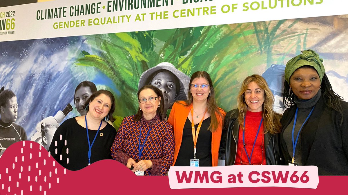 Wondering what the Women's Major Group was up to at the #CSW66? 🌱

Read our latest website post! ⬇️💗
womensmajorgroup.org/wmg-at-the-66t…