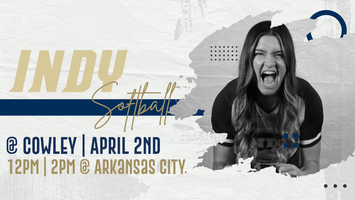 IndyPirates's tweet photo. Softball is on the road this Saturday! Double header at conference foe Cowley County. First pitch is at 12pm. https://t.co/lmAricCd2Z