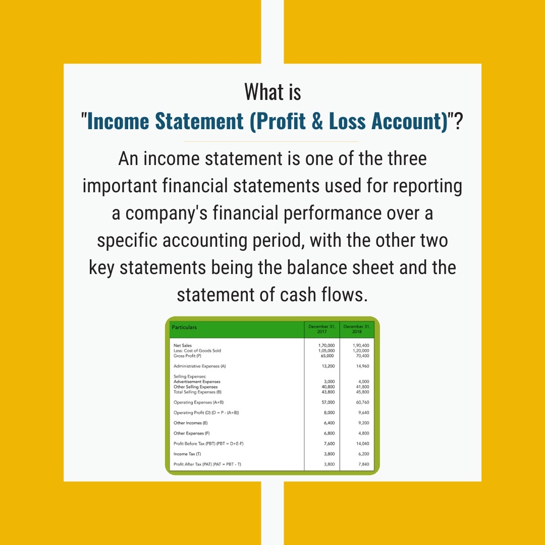 thinkaccompt's tweet photo. An income statement is a financial report that summarizes the revenues and expenses of a business. This document gauges the financial performance of a business in terms of profits or losses for the accounting period. 
.
.
.
.
#accounting #business #finance #incomestatement https://t.co/lKu379oZgy