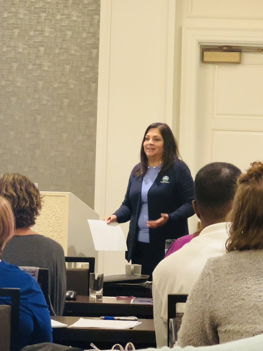CrestinaM's tweet photo. “I have never been an advocate in this space because I have always been surviving my own story — surviving the burden of success” - @Baca4Adams #LatinasLead https://t.co/3yadrPeBCK