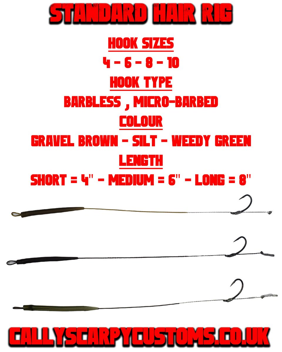 callyscustoms's tweet photo. 12 HOURS TO GO. Website has been tested and is all working great! Can't wait to have it up and running tomorrow! Last little preview. Some options available on our standard range! #standardpopuprig #standardhairrig #carpfishing #carpfishinguk #carp #carprig #carprigs https://t.co/YlwlifzWIk