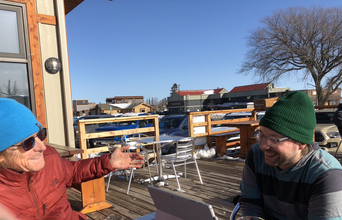 stevenoonansong's tweet photo. My interview w/Will Moore @WTIPradio airs FRI 4/1, 6pm CDT on The Scenic Route! We had a fun time @VoyageurBrewMN in #grandmarais #MN talking about my album Dreamland &amp; time working w/ #Prince. Tune in locally or stream at https://t.co/V12gWPumJ8. Thx, #WTIP!#northshoremn #radio https://t.co/XwOOWWRo1p