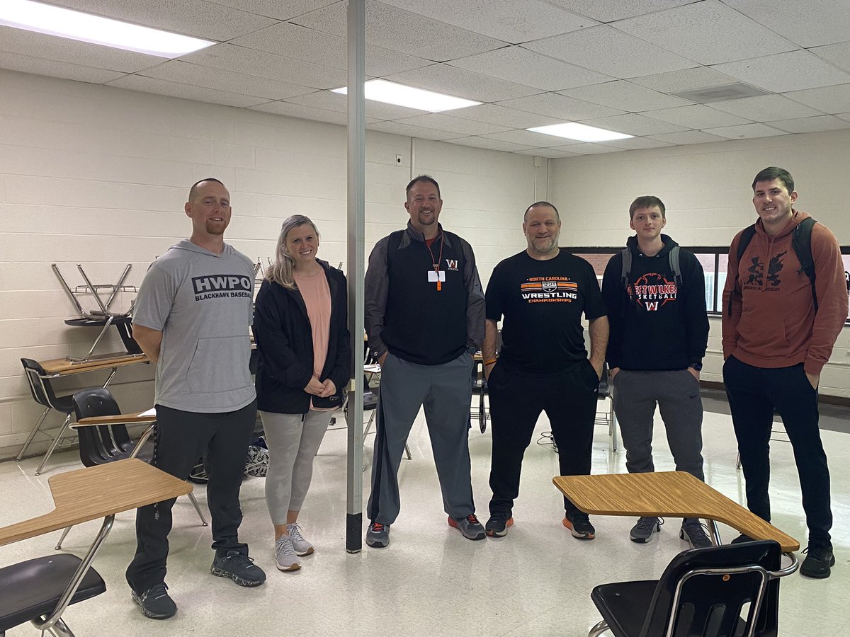 WWHS_PE's tweet photo. Thanks to the @WWMSKnights PE Department for coming up today to work on some vertical scaffolding in our programs. @dreward4 @TheGreenesWWHS @CoachEarlRoland @joshhickman_15 @CoachBryant7 and Dustin Wright https://t.co/9sZ8uWGOtT