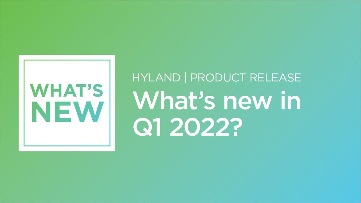 Hyland RPA | Intelligent Automation tweet media