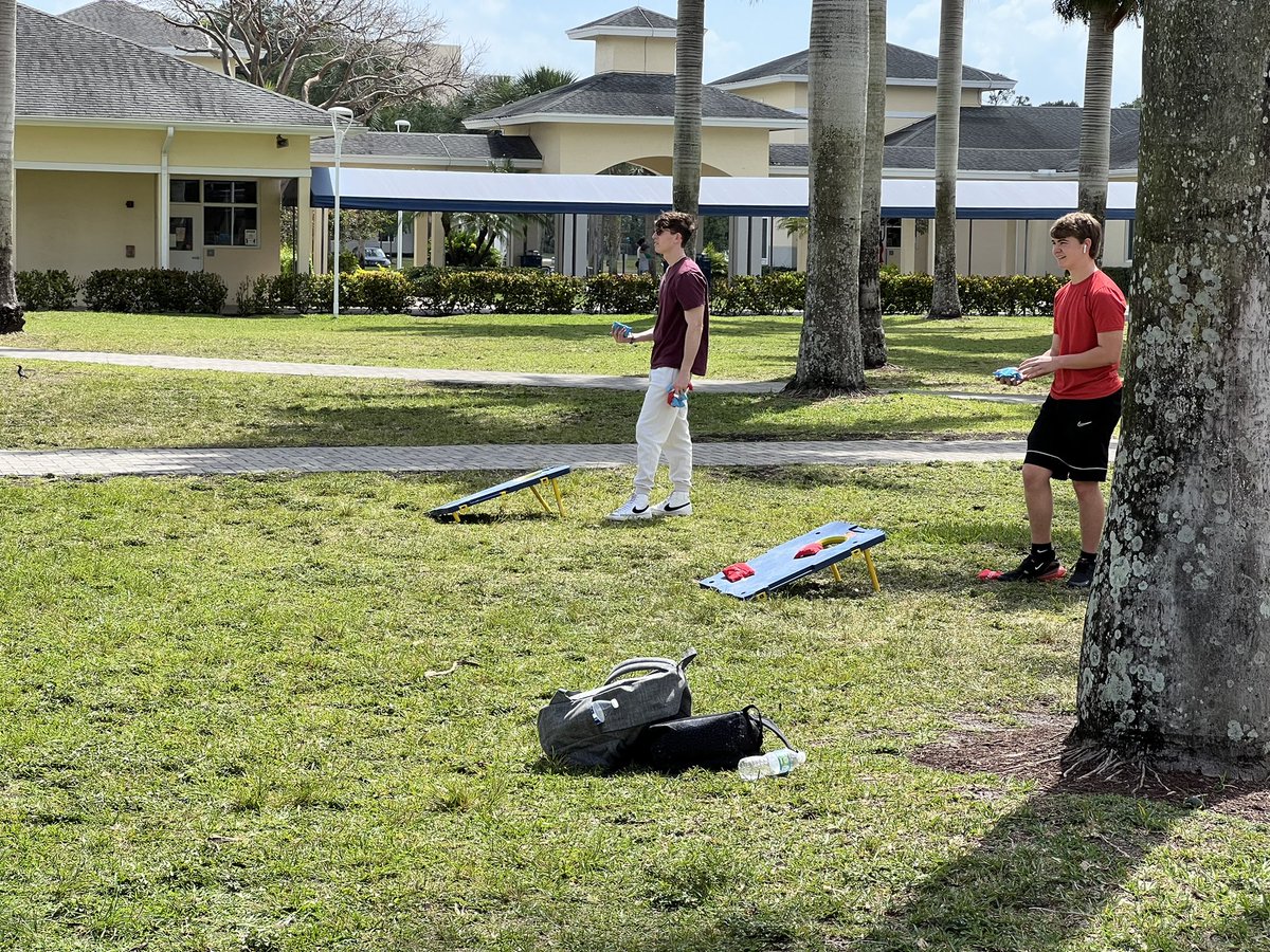 Fun on the lawn during multicultural week! Thank you to all the NEHS students who helped make this happen! #NBPSEagles