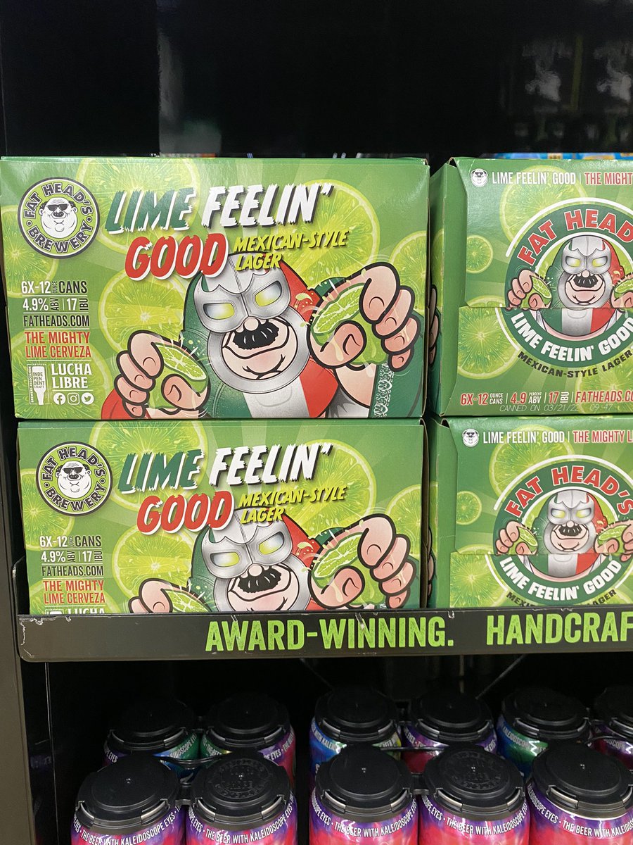 New from .<a href="/FatHeadsBeer/">Fat Head's Brewery</a> Lime Feelin Good