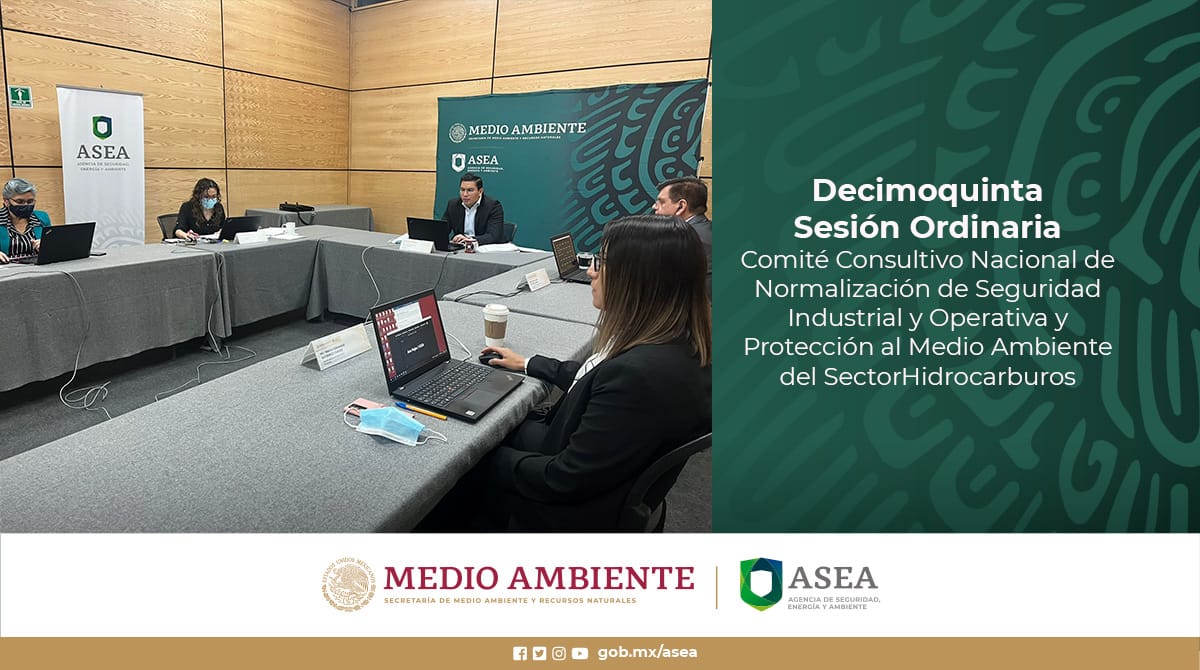 agencia_asea's tweet photo. Se realizó la decimoquinta sesión ordinaria del #CONASEA, donde se presentaron las propuestas de los temas inscritos en el Programa Nacional de Infraestructura de la Calidad. Con el trabajo coordinado de gobierno, instituciones y asociaciones fortalecemos el #SectorHidrocarburos. https://t.co/IzAliZS1LV