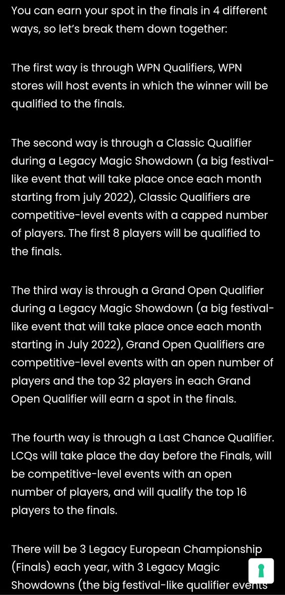 BenC_P's tweet photo. @Spikes_Academy EMEA is getting what looks like a monthly 'GP' with Legacy Magic Showdowns https://t.co/idhUTjye1A