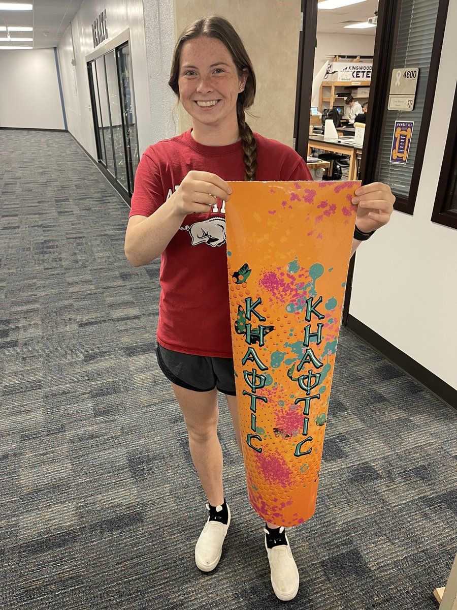 KWMustangDesign's tweet photo. KHS Rocket Wrap designed and printed by our print shop. Yeah, we can do that, too!  @HumbleISD_KHS @HumbleISD_CTE https://t.co/fkgqDctVaH