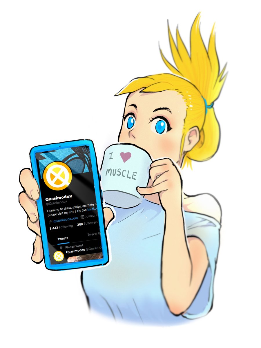 「20K~ Congratulations to you guys! Yall m」|Quasimodoxのイラスト