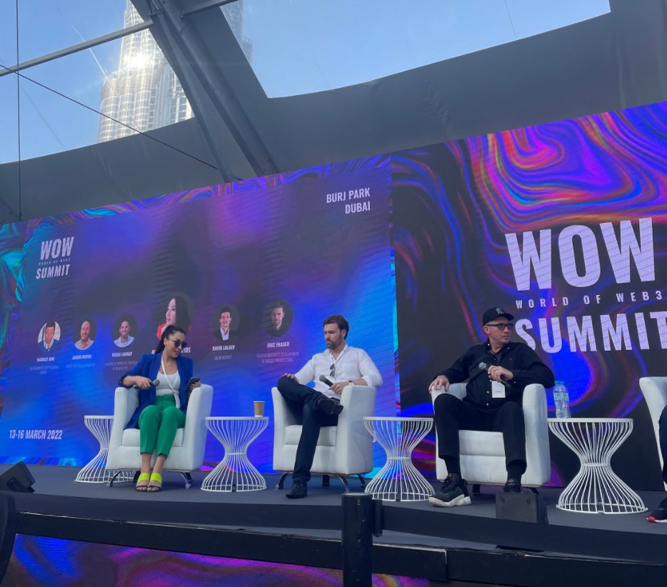 mogulofficial_'s tweet photo. 🌟 If you’re in #Crypto you know Dubai is the place to be! 🌟

That’s why Mogul took over Dubai for two weeks and took part in events such as @ArtDubai @AIBCSummit @TheCryptoExpo and @WOWSummitDubai!

Check out our team at these various events! We'll see you at the next one 😁 https://t.co/vepbGm5n8N