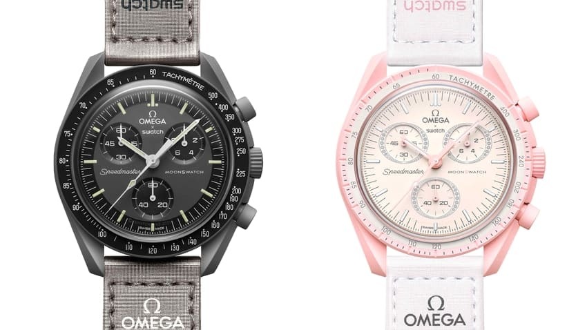 WOWStuffTeam's tweet photo. Swatch im legendären Moonwatch Look von Omega https://t.co/NbKdJnmcAb https://t.co/DhBsqhogQ6