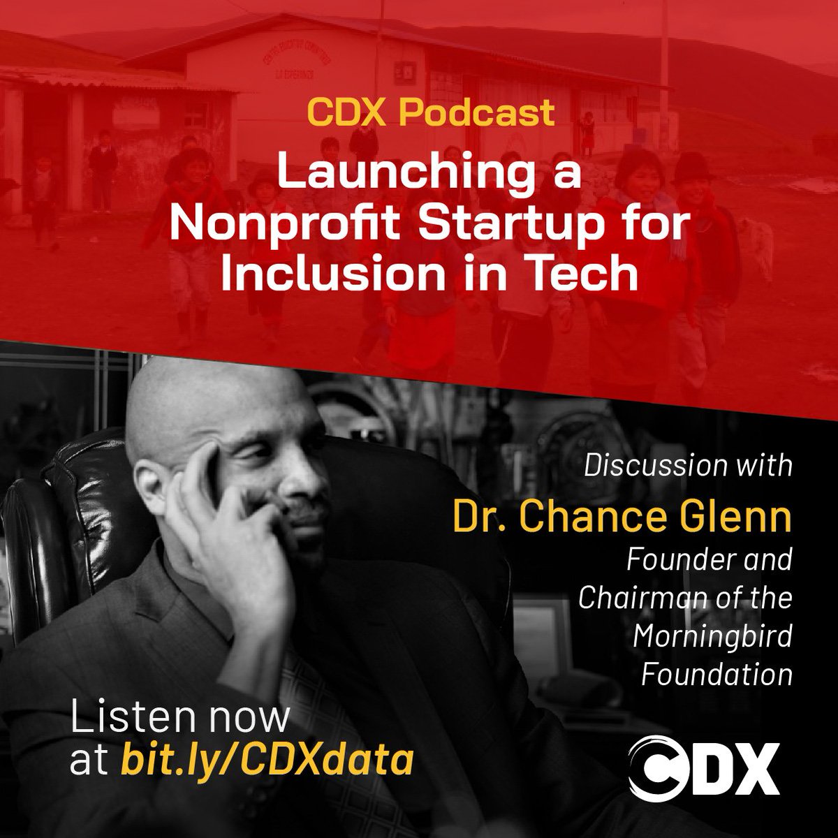 NEW! Another podcast episode is out. This time we had the honor to sit down and talk with @IntelligentTalk from The MorningBird Foundation (<a href="/Morning46350222/">The Morningbird Foundation</a> )
Check out the episode at bit.ly/CDXdata and dont forget to share with your friends.