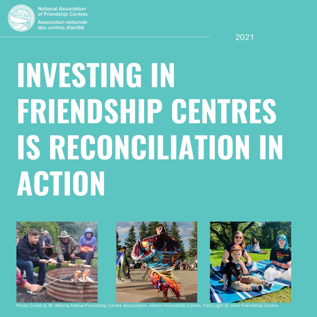 NAFC_ANCA's tweet photo. Investing in Friendship Centres is Reconciliation in Action. Current Friendship Centre Program funding ended March 31, 2022 – with no indication of its continuance or expansion.

RT to help spread the word!

#FundFriendshipCentres #FriendshipCentreFunding2022 https://t.co/CsoXOh9NCS