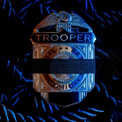OSHP's tweet photo. In honor of Bluffton Police Department Officer Dominic Francis. https://t.co/xUWKM9cItC