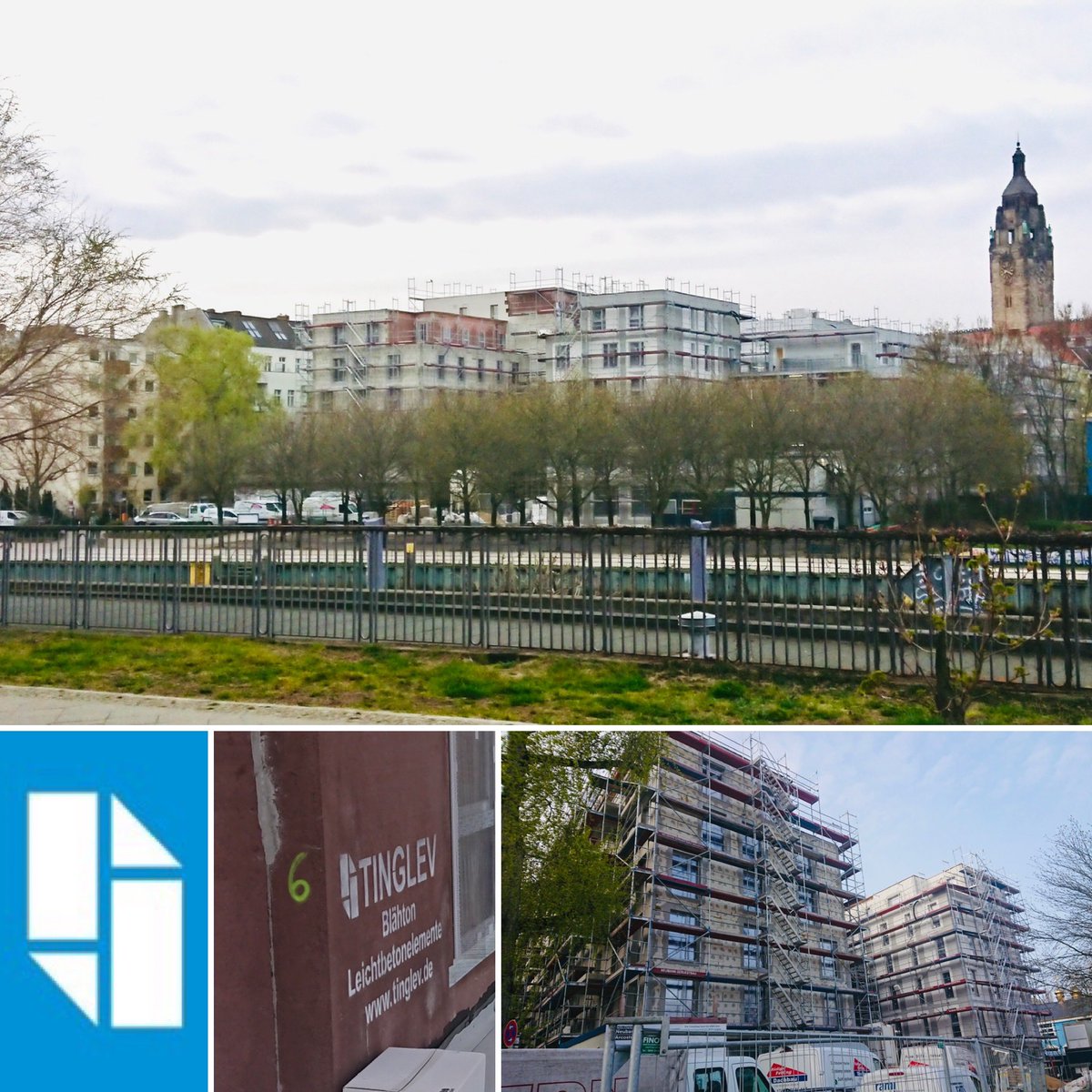 knoll_anja's tweet photo. Letzter Blick auf unsere Baustelle in der #Arcostraße, mit bezaubernden Spreeblick.  Das nächste Projekt mit unserem Partner #zBau kann starten. Danke für die professionelle Zusammenarbeit. #Tinglev Einfach anders. Bauen mit #Leichtbeton https://t.co/UfH01iwU5O
