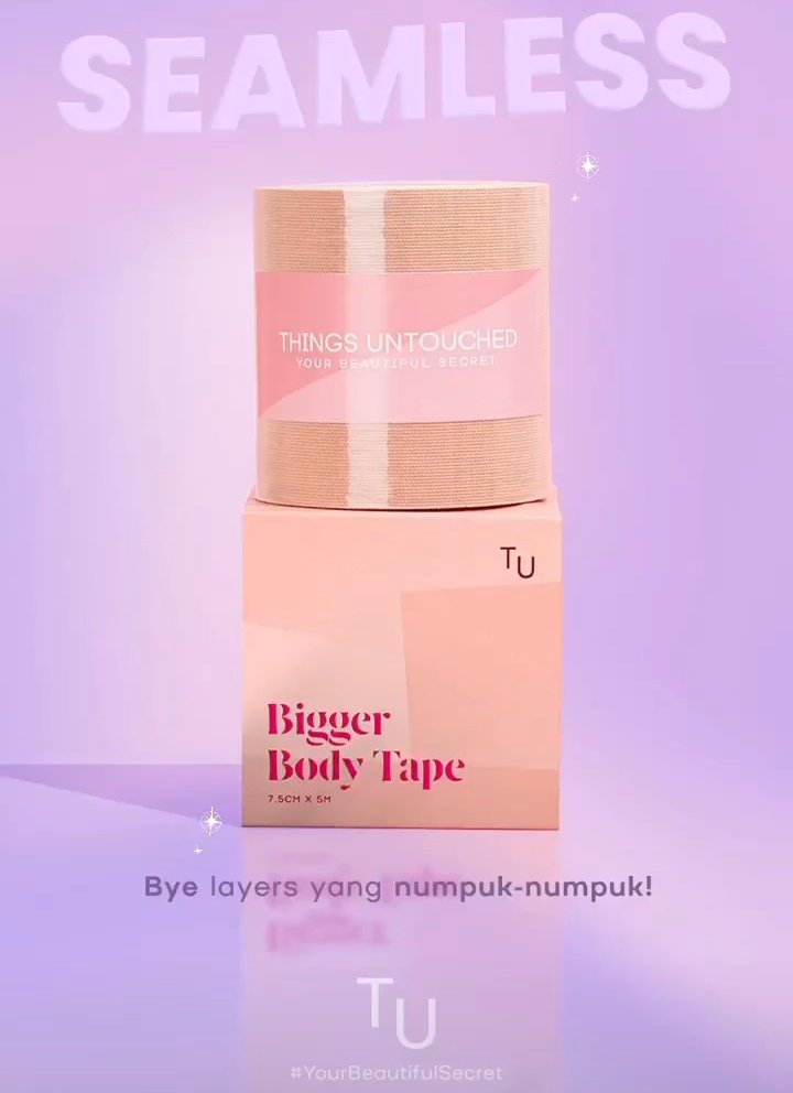 alyarizkitasari's tweet photo. @ohmybeautybank atau kl boobsnya cup C++ pake body tape yg gede aja skalian nder, aku pernah nyobain pake body tape yg ini lgsng auto rata kayak jalan tol🤣 https://t.co/2JZsXVNtau