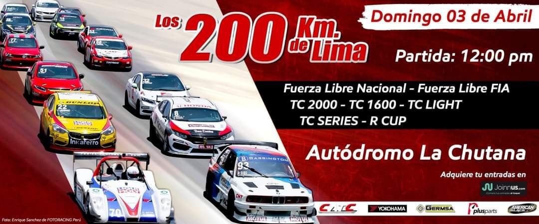 fepadperu's tweet photo. Este Domingo 03 de Abril se vienen los 200 Km de Lima en el circuito de la Chutana organizado por el Campeonato de Circuito Turismo Competición 
Los esperamos 
¡Trabajamos en equipo, trabajamos con ustedes!
#TodosSomosRally
#TodosSomosFepad
#Fepad
#UnidosPorSerFia 
#FIA 
#Perú https://t.co/NQgVzlqDVB