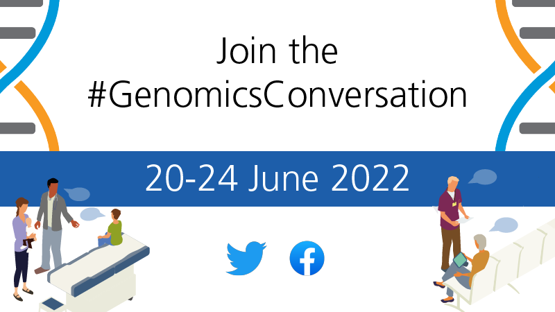CaS_Genomics's tweet photo. #GenomicsConversation 2022 is coming soon. Join us @CaS_Genomics @genomicsedu and partners in June where we will demonstrate what you need to know about how genomics is shaping patient care: https://t.co/VpnpGTSc1X https://t.co/bfjtJGr0TG