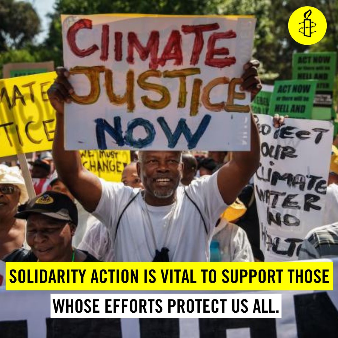 📣 TAKE ACTION for Climate Protectors TODAY 📣 Download the guide or check out amnestybookclub.ca for more details! 

#WaterIsLife #Colombia #VoicesAtRisk #JusticiaParaBerta #ProtectThoseWhoProtectUs #ClimateJustice