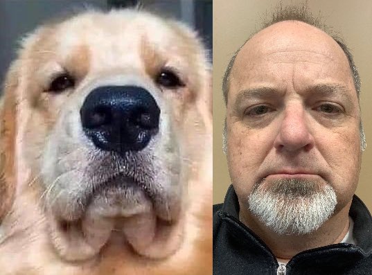 policourage's tweet photo. Bless my daughter’s sweet heart. She thinks she’s so funny. Is the likeness that obvious??? https://t.co/F6v6exzR3r