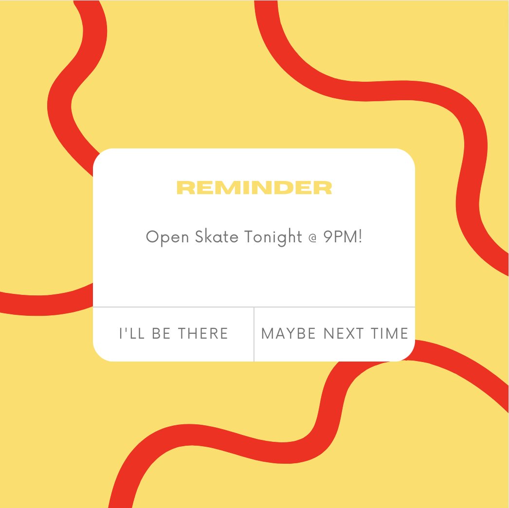 FerrisIceArena's tweet photo. Will you be at tonights open skate? We hope to see you there from 9PM-11PM! Don't forget to bring your reward card to earn points towards your FREE sweatshirt! https://t.co/74wPEUF6MQ