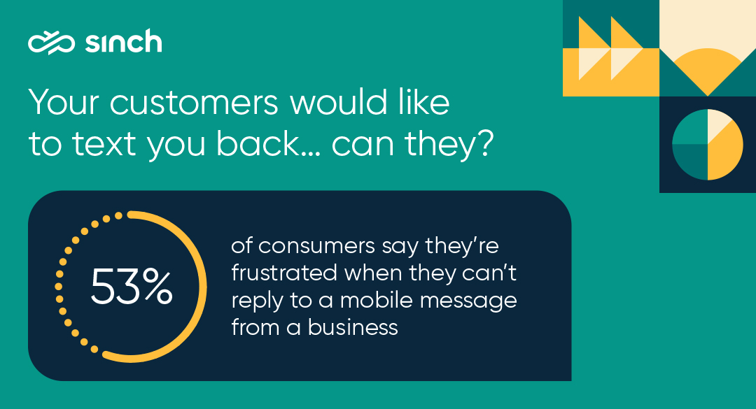 Want to take a walk in your customers' shoes? The results of our global consumer survey based on almost 3,000 interviews have landed - and they might surprise you! 😲 
Explore the findings and ideas for building an exceptional, more profitable CX.👇
hi.sinch.com/Kxw250Ix7pE