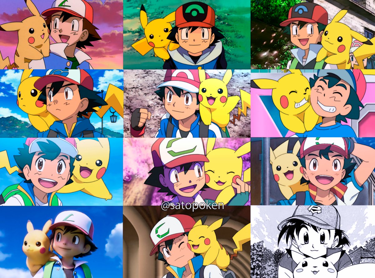 satopoken's tweet photo. Happy Birthday to our beloved best boy - as well as being my favorite character of all time, the Champion, Satoshi/Ash! 

Thank you for all the memories you’ve given us so far, and the memories you’ll continue to give to us. Thank you for everything, my hero! #AshKetchumBirthday https://t.co/JCvWzy3FEd